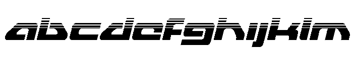 Furian Halftone Italic FONT