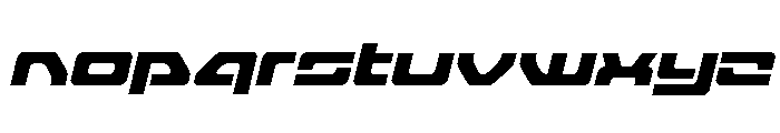 Furian Italic Font LOWERCASE