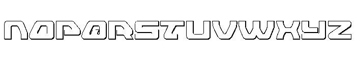 Furian Outline Font UPPERCASE