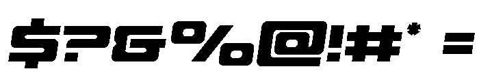Furian Semi-Italic Font OTHER CHARS