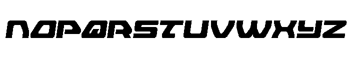 Furian Semi-Italic Font UPPERCASE