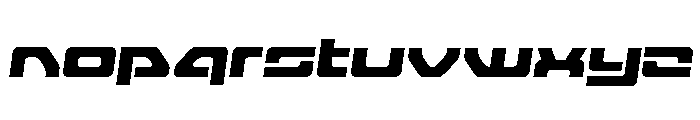 Furian Semi-Italic Font LOWERCASE