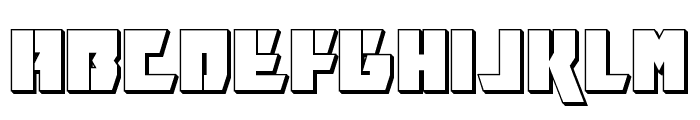 Furiosa 3D Font LOWERCASE