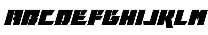 Furiosa Expanded Super-Italic Font LOWERCASE