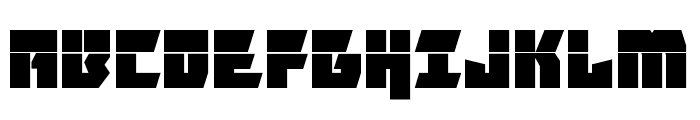 Furiosa Laser Font UPPERCASE
