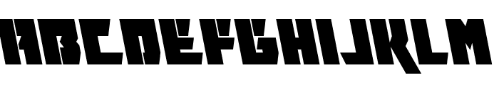 Furiosa Leftalic Font LOWERCASE