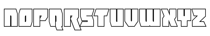 Furiosa Outline Font UPPERCASE
