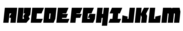 Furiosa Semi-Italic Font UPPERCASE