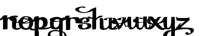 Furngilly Font LOWERCASE