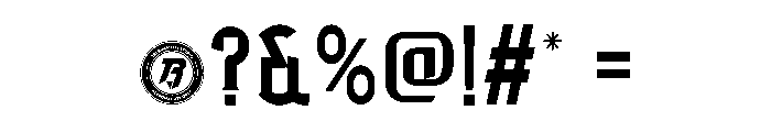 Fussball Personal Use 5 Font OTHER CHARS