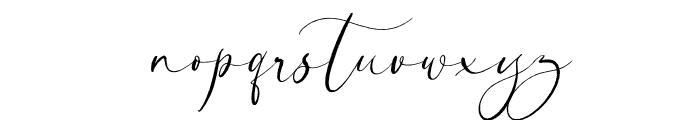 Fustier Personal Use Font LOWERCASE