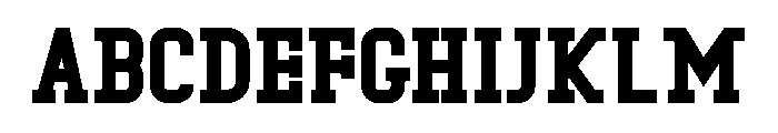 Futball Font UPPERCASE