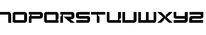 Futech Regular Font LOWERCASE