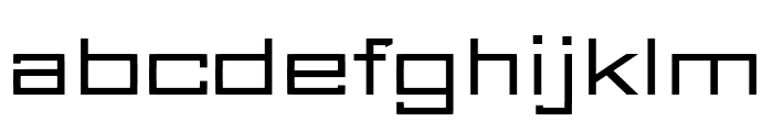 FuturBlock Regular Font LOWERCASE