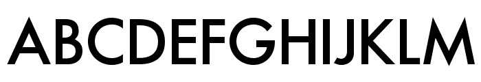 FuturaAgMiteOpti-Six Font UPPERCASE