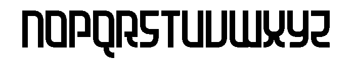 Futuralistic Font UPPERCASE