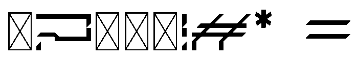 Future Corpo Light Font OTHER CHARS