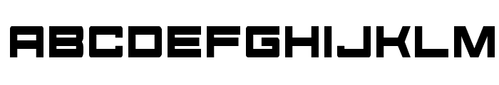 Future Forces Condensed Font LOWERCASE