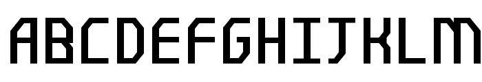 Future n0t Found Font UPPERCASE