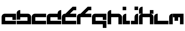 FutureFlash Font LOWERCASE