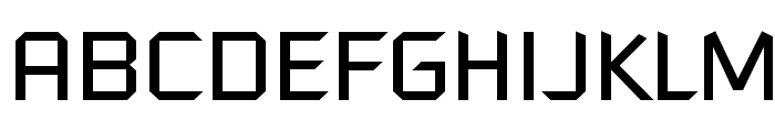 Futured Font UPPERCASE