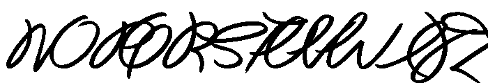 Futures Past Font UPPERCASE