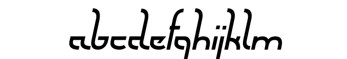 Futurex Arthur Italic Font LOWERCASE