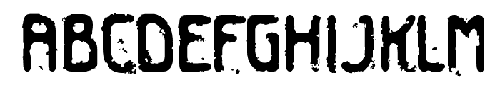 Futurex Distro - Survival Font UPPERCASE