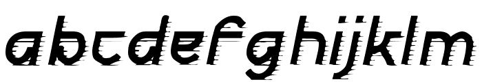 Futurex Engraved Font LOWERCASE