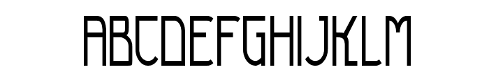 Futurex Narrow Font UPPERCASE