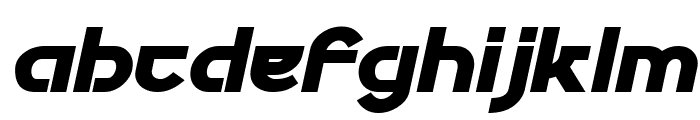 Futurex Phat Italic Font LOWERCASE