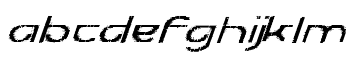 Futurex Transmaat Italic Font LOWERCASE