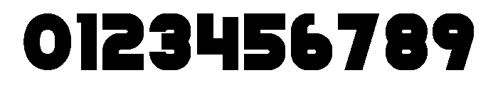 Futurics Bold Font OTHER CHARS