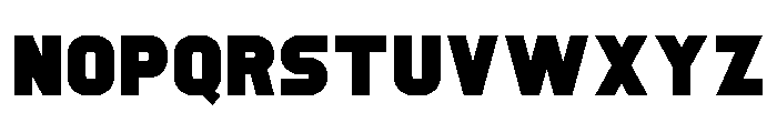 Futurics Bold Font LOWERCASE