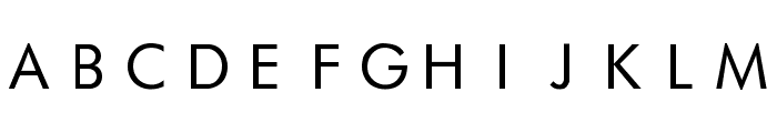 Futurist Fixed-width Font UPPERCASE