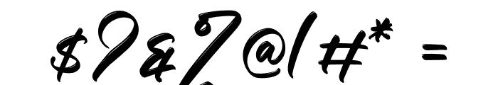 Futuristic Rottesla Font OTHER CHARS