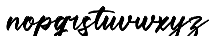 Futuristic Rottesla Font LOWERCASE