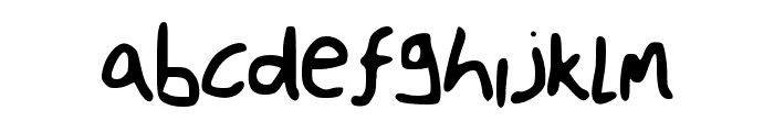 Fuzzy_Font Font LOWERCASE
