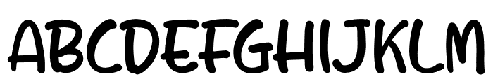 funtime Font UPPERCASE