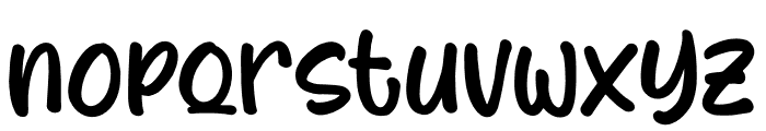 funtime Font LOWERCASE
