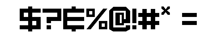 futuralumine_cre Font OTHER CHARS