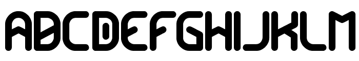 future Font LOWERCASE