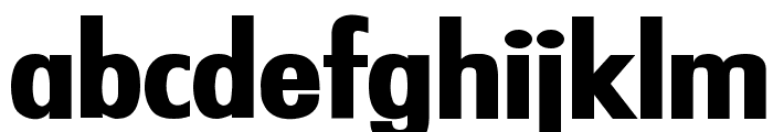 Fuji Extended  Bold Font LOWERCASE