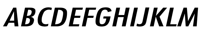 Fuji Extended Italic Font UPPERCASE