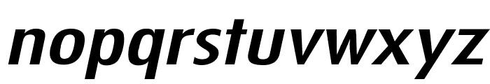 Fuji Extended Italic Font LOWERCASE