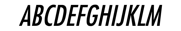 Fuji Italic Font UPPERCASE