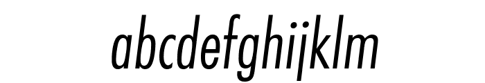 Function-Cd-Light-Italic Font LOWERCASE