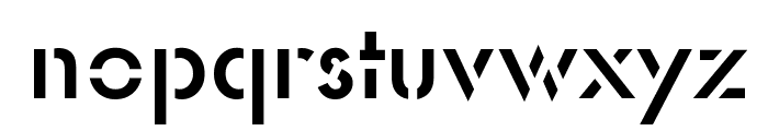 Function-Stencil-Medium-Regular Font LOWERCASE