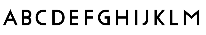 Funkis Normal Font UPPERCASE