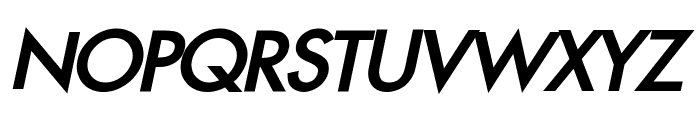 Fusi Bold Italic Font UPPERCASE